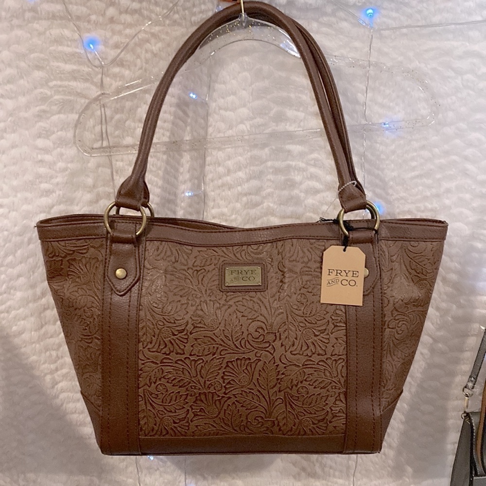 Frye & Co. NWT Embossed Bag